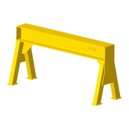 Machining & Welding By Olsen M&W Style C Mat Stand, Yellow, 24"H x 47.5"W 30000 Lb. Capacity 16537